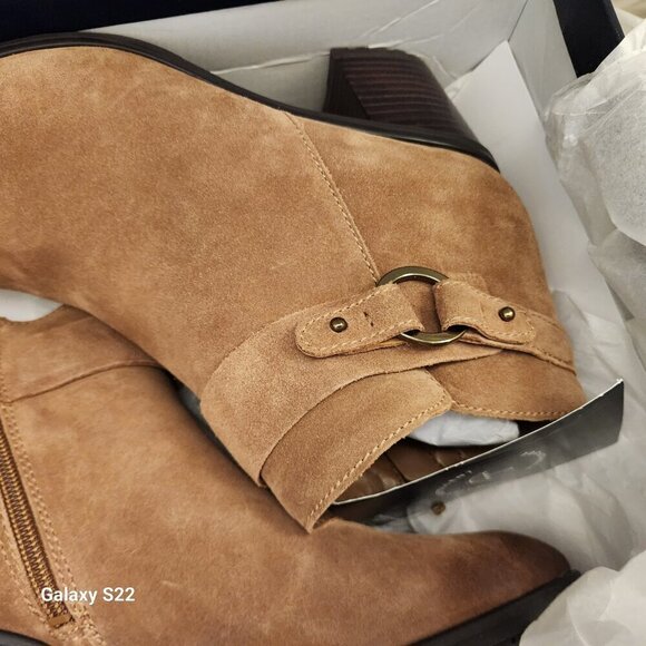 Naturalizer "Lydia" Brown Leather Booties. NIB. Size 9.5 - Picture 13 of 14